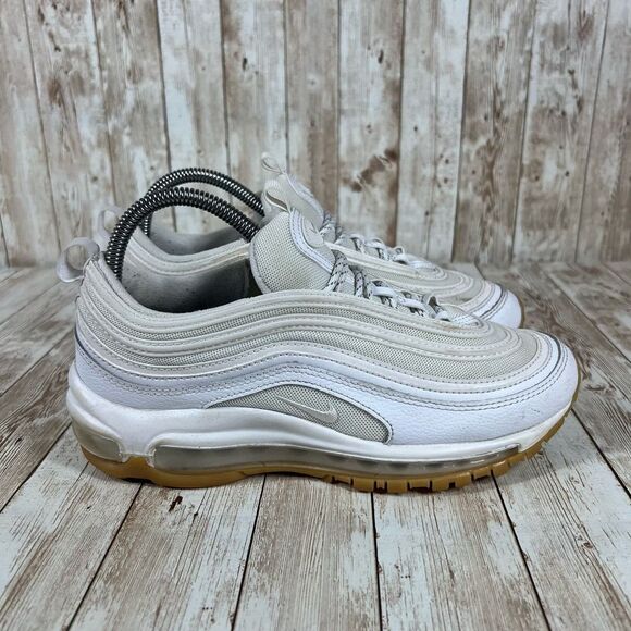 Nike Aor Max 97 white gum kids‎ 6 Womens 7.5 - Picture 1 of 8